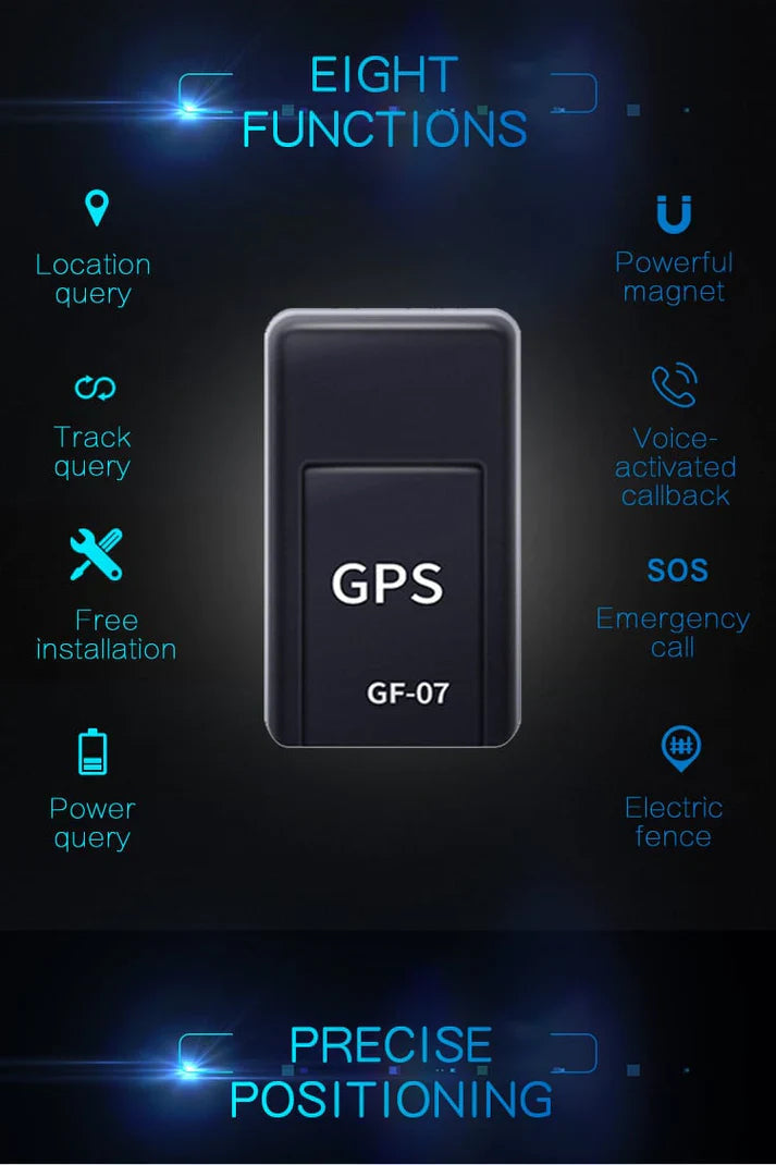 جهاز تعقب GPS GF07 الصغير